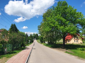 II etap budowy chodnika w Małusach Małych