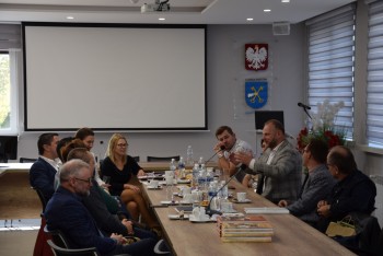 Komisja Rady Powiatu gościła w Mstowie 18.10.2022