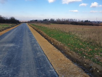Przebudowa drogi transportu rolnego w Mstowie - 2022