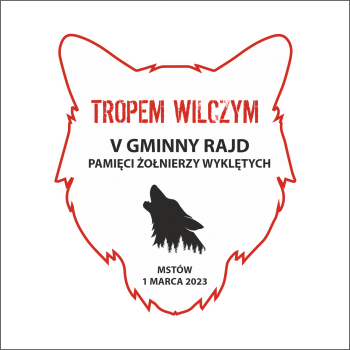 V Gminny Rajd „Tropem Wilczym” - Pamięci Żołnierzy Wyklętych 01.03.2023r 