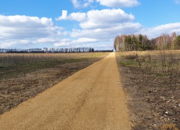 Remont drogi transportu rolnego w Siedlcu