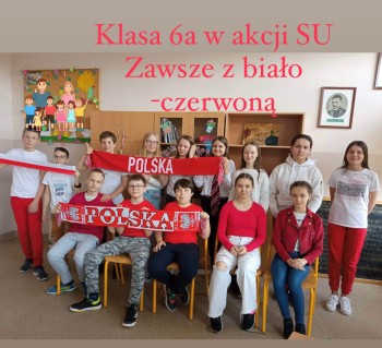 "Zawsze z Biało-Czerwoną" SP Mstów
