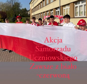 "Zawsze z Biało-Czerwoną" SP Mstów