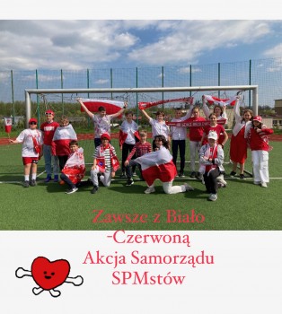 "Zawsze z Biało-Czerwoną" SP Mstów