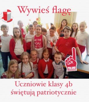 "Zawsze z Biało-Czerwoną" SP Mstów