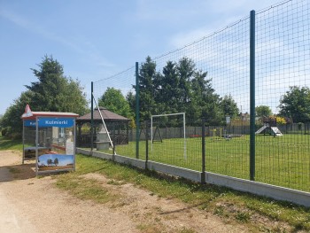 Ogrodzenie terenu rekreacyjnego w Kuśmierkach