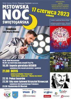 Mstowska Noc Świętojańska 17.06.2023