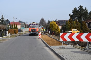 Budowa chodnika na odcinku Cegielnia-Kuchary