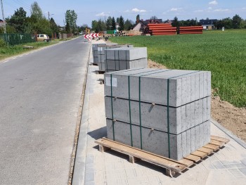 Budowa chodnika na odcinku Cegielnia-Kuchary