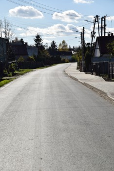 Budowa chodnika na odcinku Cegielnia-Kuchary