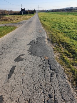 Modernizacja drogi ul.Główna do ul.Dolnej w Zawadzie - prace trwają