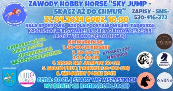 Zawody "Hobby Horse" -Mstów, 27.04.2024