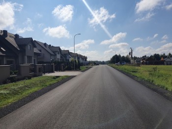 Brzyszów ul.Olsztyńska z nową nakładką_2025