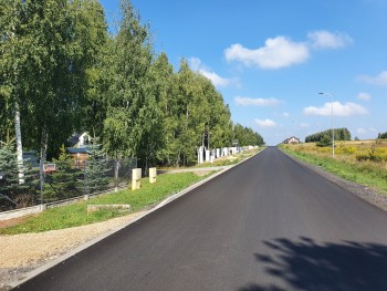 Brzysz&oacute;w ul.Olsztyńska z nową nakładką_2025
