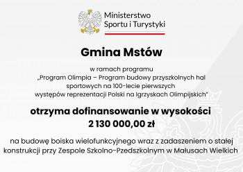 Hala sportowa "Olimpia" w Małusach Wielkich_2025