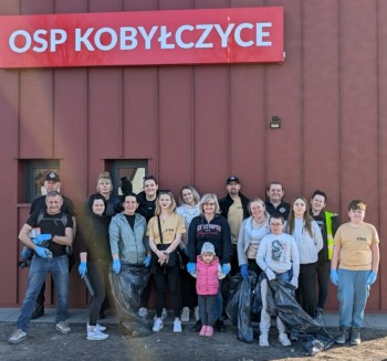 Akcja sprzątania w Kobyłczycach_14.03.2026