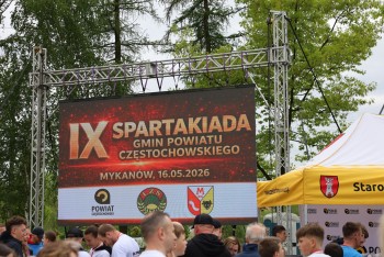 IX Spartakiada Gmin Powiatu Częstochowskiego_Mykanów 16.05.2026