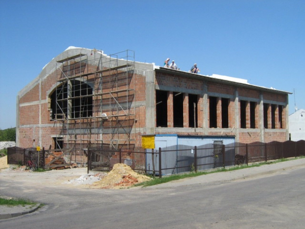 Budowa sali gimnastycznej w Brzyszowie
