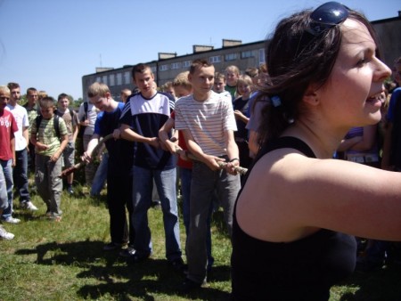 DZIEŃ DZIECKA I DZIEŃ SPORTU W GIMNAZJUM PRZY ZESPOLE SZKÓŁ W MSTOWIE