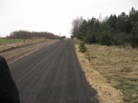 DROGA DOJAZDOWA DO PÓL BARANÓW - KRASICE