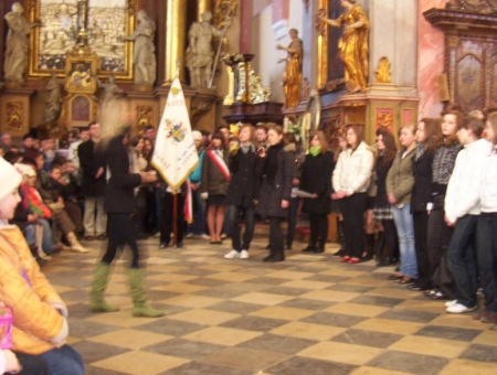 IV ROCZNICA ŚMIERCI PAPIEŻA JANA PAWŁA II W GMINIE MSTÓW