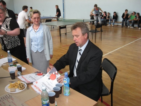 III OTWARTY TURNIEJ TENISA STOŁOWEGO POD PATRONATEM WÓJTA GMINY MSTÓW
