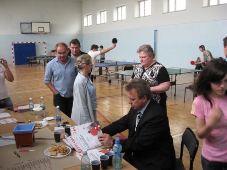 III OTWARTY TURNIEJ TENISA STOŁOWEGO POD PATRONATEM WÓJTA GMINY MSTÓW