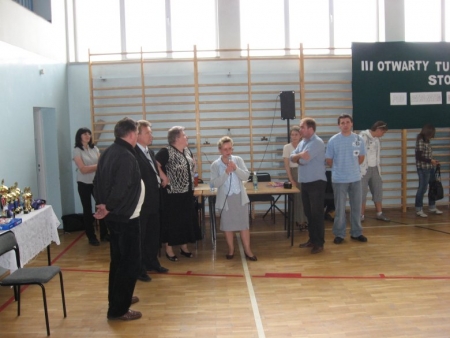 III OTWARTY TURNIEJ TENISA STOŁOWEGO POD PATRONATEM WÓJTA GMINY MSTÓW