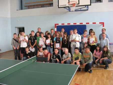 III OTWARTY TURNIEJ TENISA STOŁOWEGO POD PATRONATEM WÓJTA GMINY MSTÓW