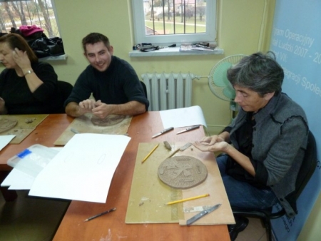 FOTORELACJA Z KURSU RĘKODZIEŁA ARTYSTYCZNEGO