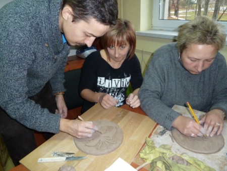 FOTORELACJA Z KURSU RĘKODZIEŁA ARTYSTYCZNEGO