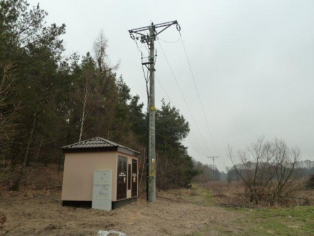 Nad zbiornikiem Tasarki nie ma już linii energetycznej