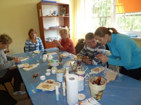 FOTORELACJA ZE SZKOLENIA DECOUPAGE