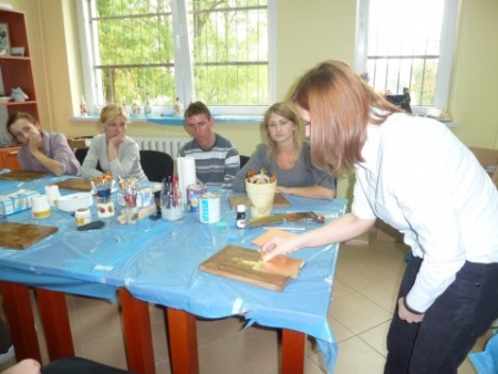 FOTORELACJA ZE SZKOLENIA DECOUPAGE