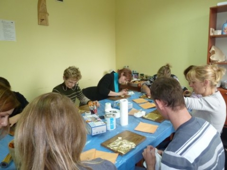 FOTORELACJA ZE SZKOLENIA DECOUPAGE