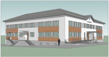 DACH NA BUDYNKU URZĘDU GMINY WE MSTOWIE