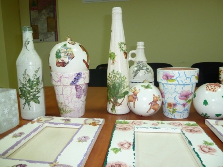 FOTORELACJA ZE SZKOLENIA DECOUPAGE