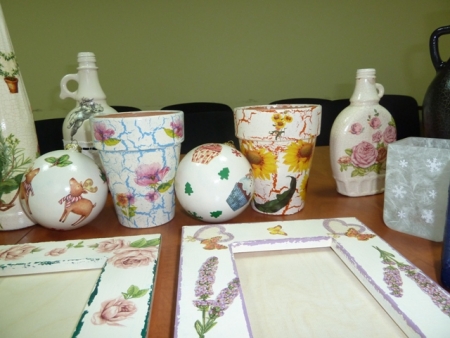 FOTORELACJA ZE SZKOLENIA DECOUPAGE