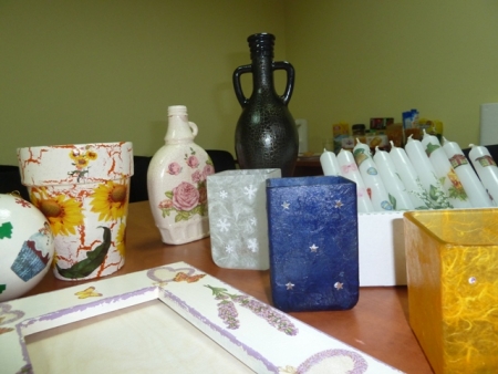 FOTORELACJA ZE SZKOLENIA DECOUPAGE