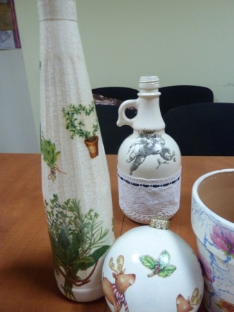 FOTORELACJA ZE SZKOLENIA DECOUPAGE