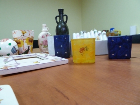 FOTORELACJA ZE SZKOLENIA DECOUPAGE