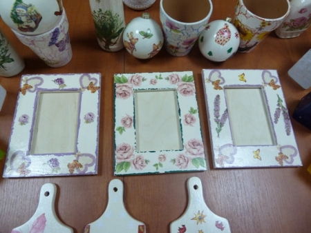 FOTORELACJA ZE SZKOLENIA DECOUPAGE