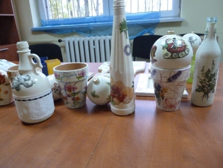 FOTORELACJA ZE SZKOLENIA DECOUPAGE