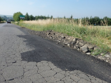 REMONT DROGI POWIATOWEJ MAŁUSY WIELKIE-ZAWADA