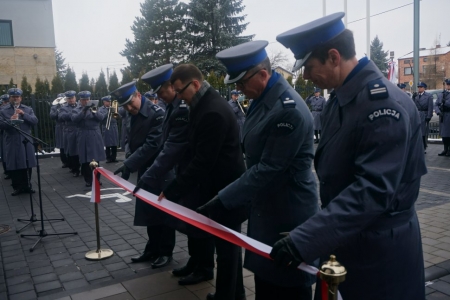 OTWARCIE NOWEGO KOMISARIATU POLICJI W KŁOMNICACH