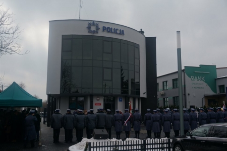 OTWARCIE NOWEGO KOMISARIATU POLICJI W KŁOMNICACH