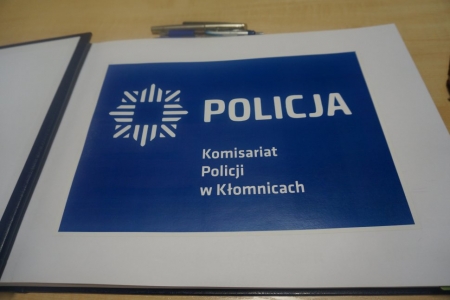 OTWARCIE NOWEGO KOMISARIATU POLICJI W KŁOMNICACH