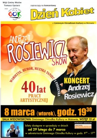 DZIEŃ KOBIET Z ANDRZEJEM ROSIEWICZEM