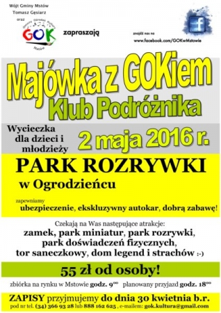 "MAJÓWKA Z GOKIEM 2016"