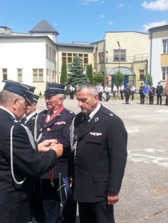 EUGENIUSZ CIERPIAŁOWSKI ODZNACZONY ZŁOTYM ZNAKIEM ZWIĄZKU OSP RP